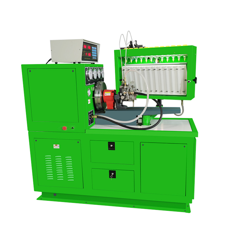 12cylinder 12psb mechanical pump testing equipment 12PSB+D diesel fuel injection pump test bench with tools drawer
