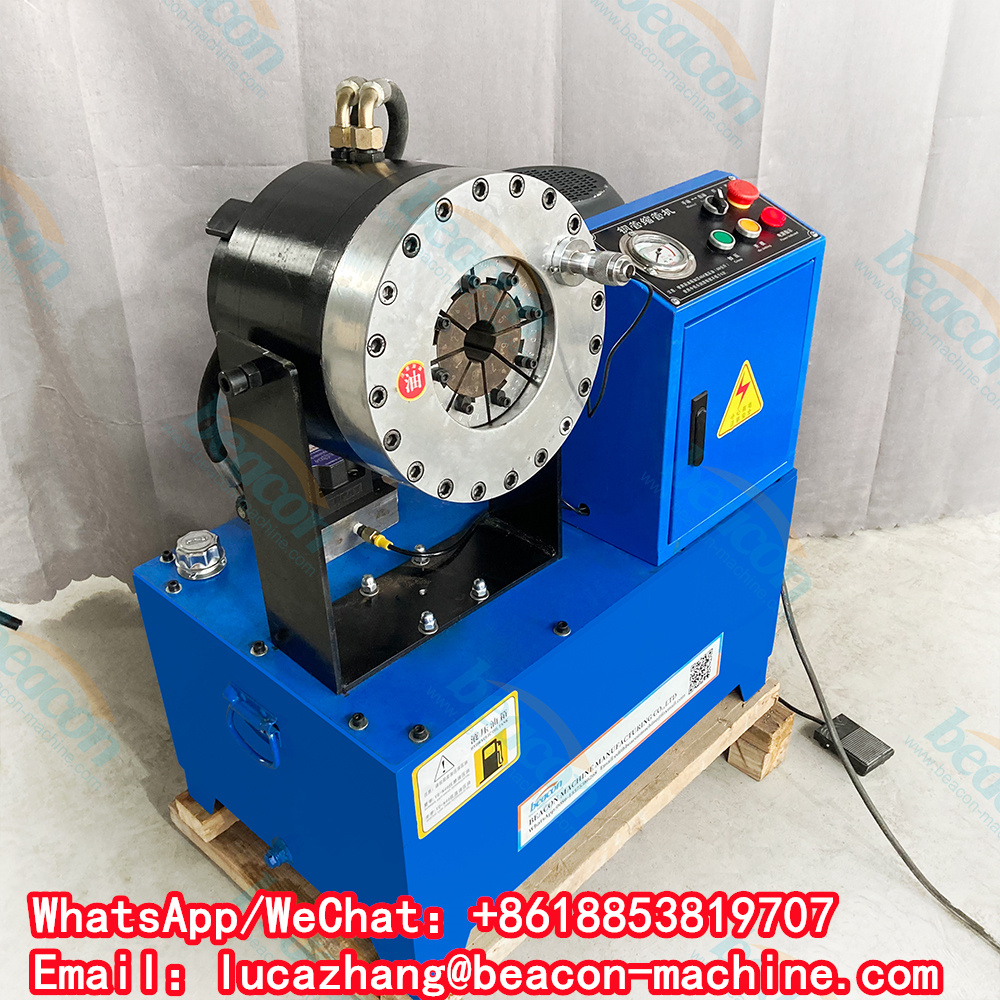BC-51M factory customized Multi functional Hydraulic rubber pipe making ...