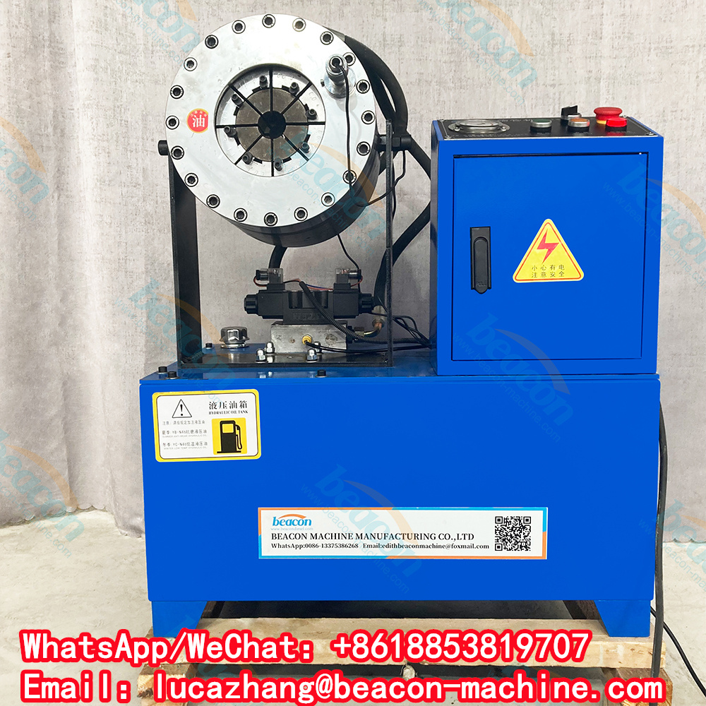 BC-51M factory customized Multi functional Hydraulic rubber pipe making Hose Crimping Shrinking Machine