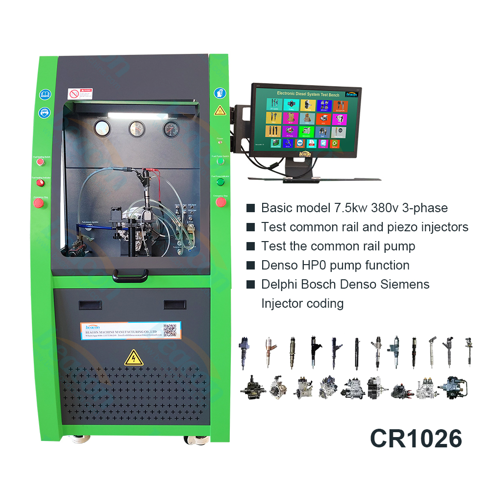 CR1026 Common rail injector and pump test bench