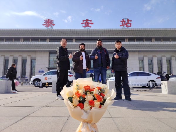 Indian customers visit Beacon Machine to explore the new future of diesel
