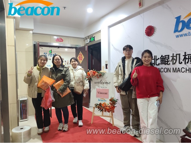 Enhancing Diesel Diagnostics: Indonesian Clients Visit BEACON to Experience the Power of the CR919 Multifunctional Test Bench