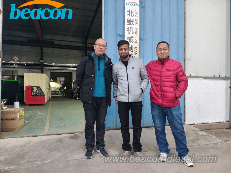 Global Diesel Solutions: Indian Delegation Visits Beacon Machine to Inspect Advanced CR819 EUI/EUP/HEUI Test Bench
