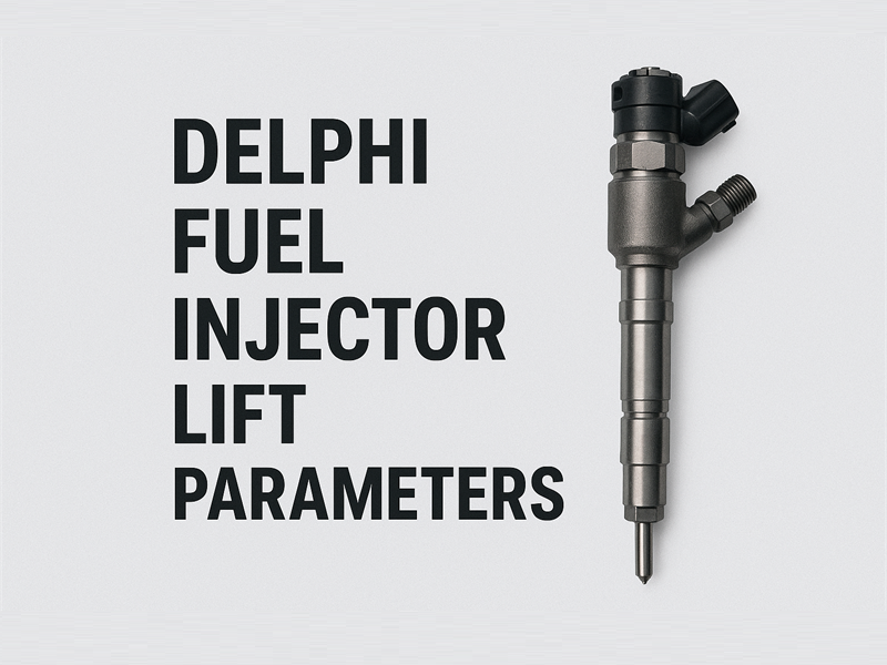 Comprehensive Guide to Internal Lift Parameters: Delphi and CAT CR200 Common Rail Injectors