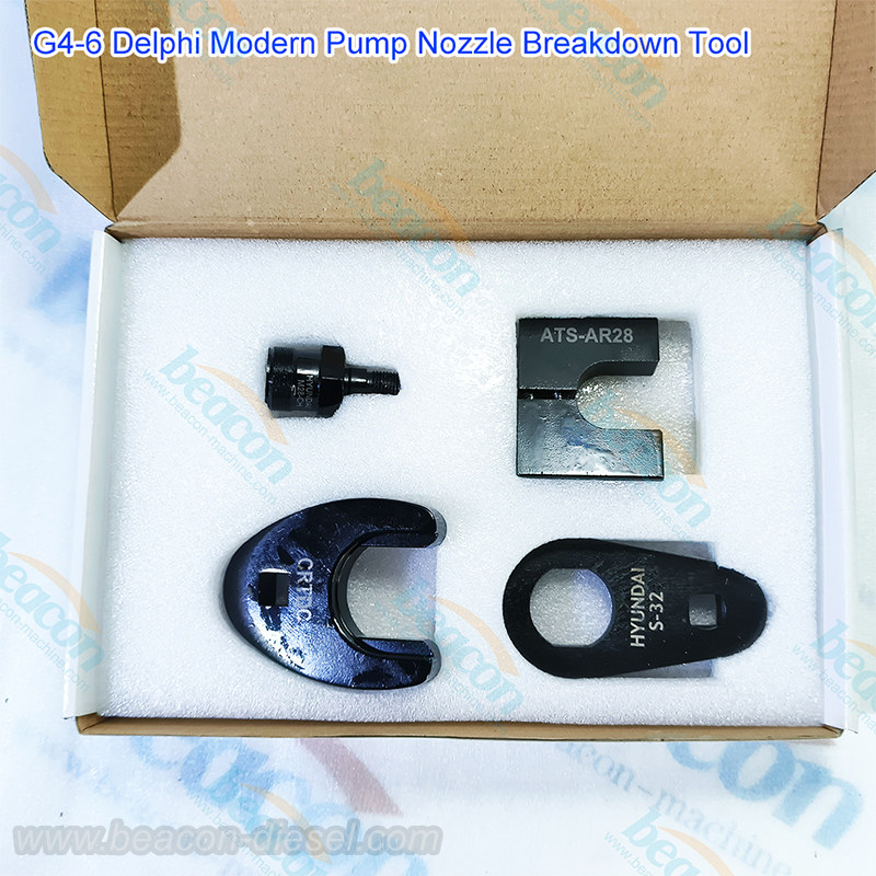 G4-6 Delphi & Hyundai EUP/EUI Pump Nozzle Breakdown & Disassembly Tool Kit