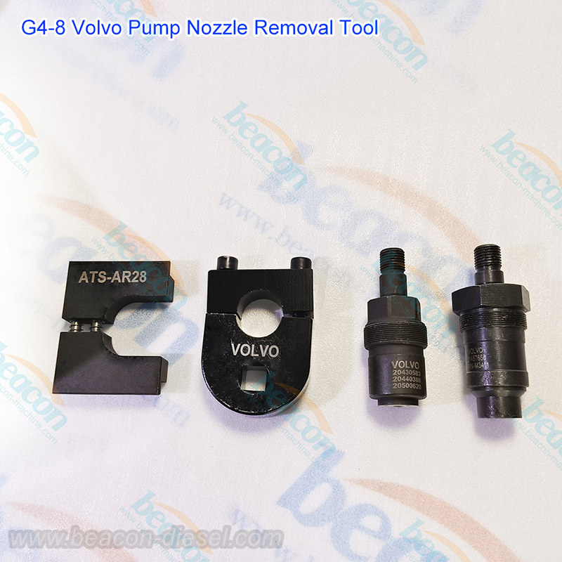 Volvo Pump Nozzle Disassembly Tool Kit G4-8 for Injectors 20430583 & 20440388
