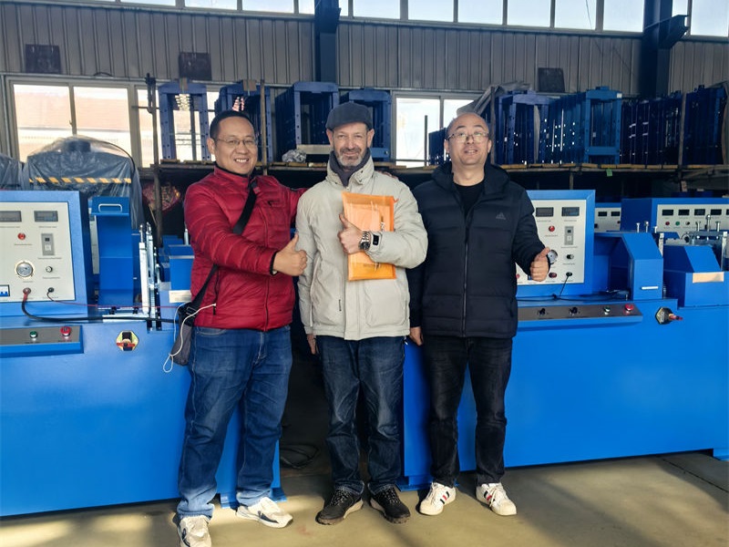 Algerian Delegation Visits Beacon Machine: Successful Inspection of 8 Units of BCQZ-2B Electrical Starter and Alternator Test Benches