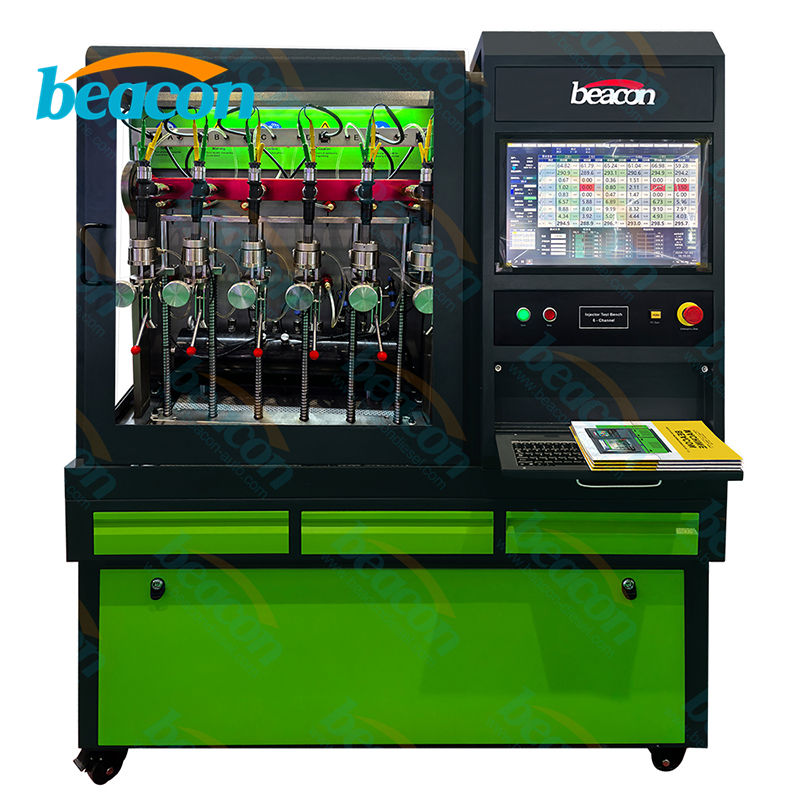 CR718D 6-Channel Common Rail Injector Test Bench with Coding Function
