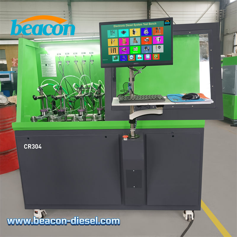 Beacon CR304 Common Rail Injector Test Bench Support 4 Injectors Test Simultaneously