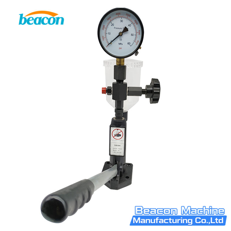 S60H Diesel Injector Nozzle Tester for Common Rail System 0-60Mpa