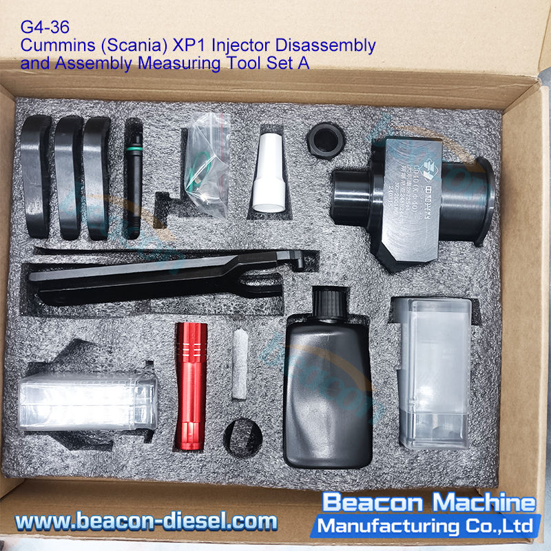 G4-36 Cummins Scania XPI 1515 Injector Disassembly Assembly Measuring Tool Set A
