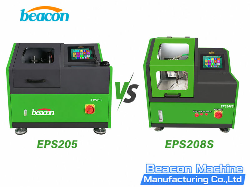 Product Comparison: EPS205 vs EPS208s Common Rail Injector Test Benches