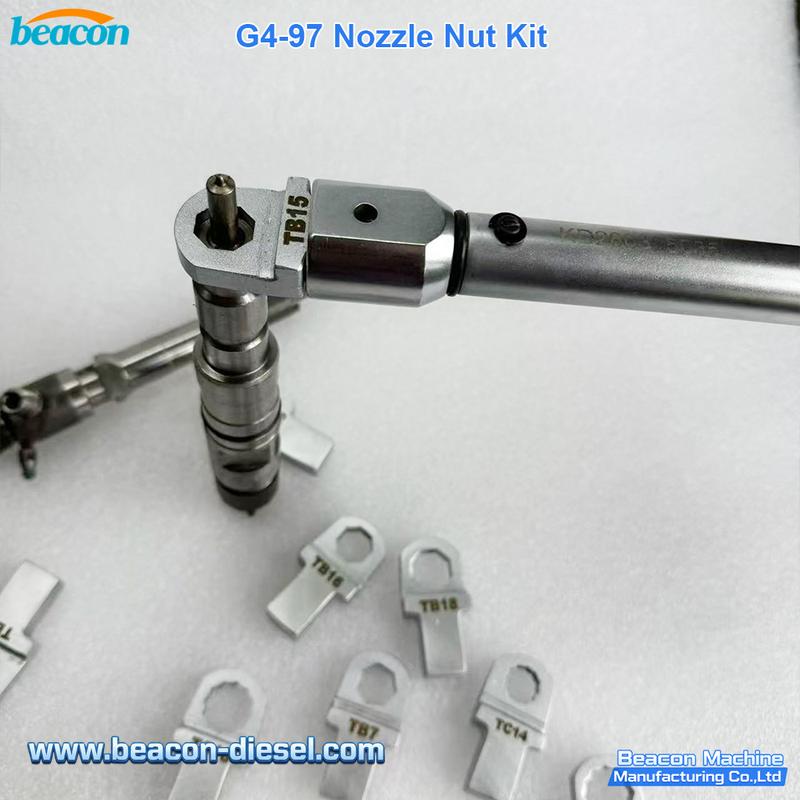 G4-97 Injector Nozzle Cap Nut Socket Set - Diesel Injector Service Tool
