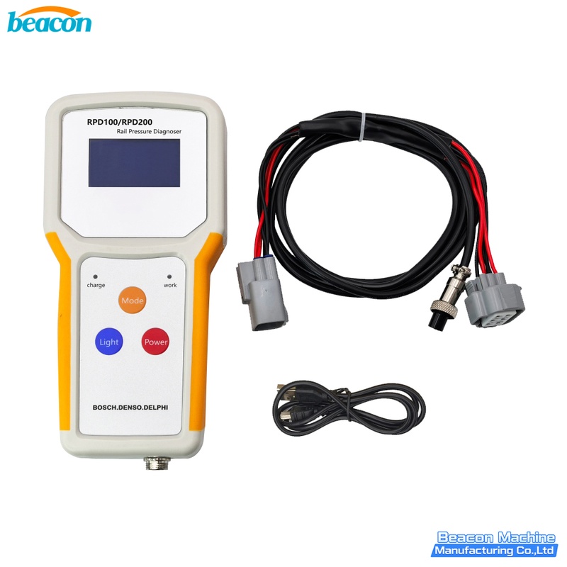 RPD200 Rail Pressure Tester - 0-2000 bar Common Rail Diesel Pressure Diagnostic Tool