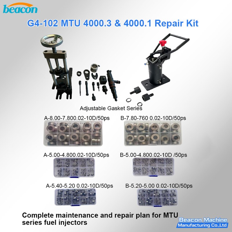 G4-102 MTU 4000.3/4000.1 Service Tool Kit - Diesel Injector Service Tool