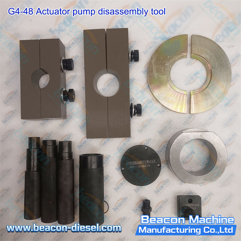 G4-48 actuator pump disassembly tool kit overall view