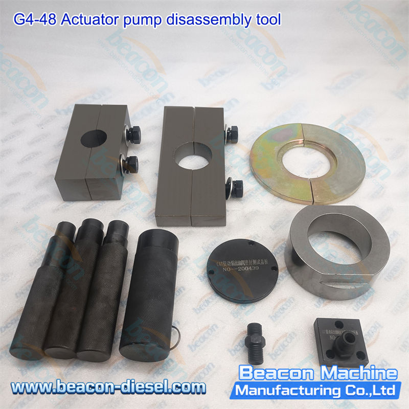 Precision components of G4-48 pump repair tool