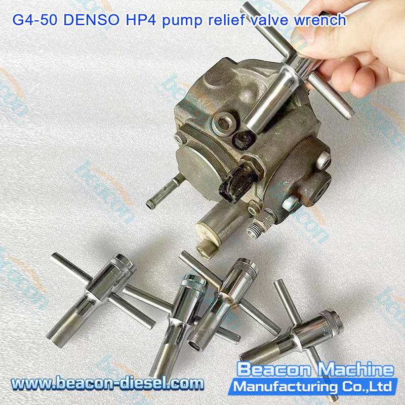 Front view of DENSO HP4 valve removal wrench