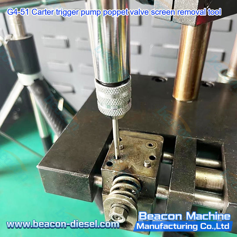 G4-51 CAT actuator pump poppet valve screen removal tool set