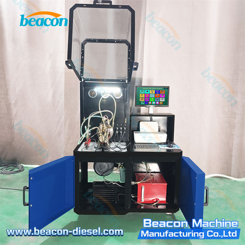 CR302 Common Rail Injector Test Bench - front view of the equipment