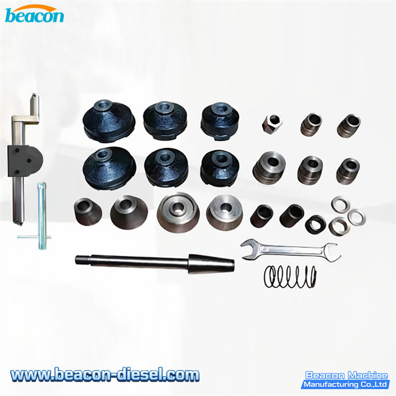 C45C Brake Drum and Disc Lathe - complete set of accessories including boring bars, turning tools and clamps