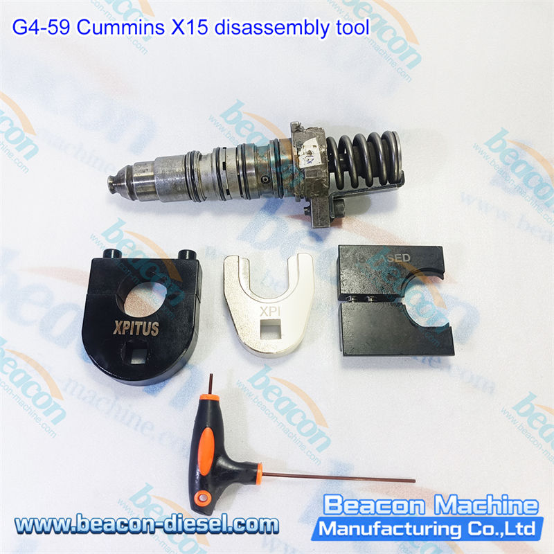 G4-59 Cummins X15 Disassembly Tool - detail view showing tool components and design