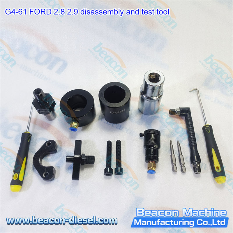 G4-61 FORD 2.8 2.9 Disassembly & Test Tool - complete tool kit overview