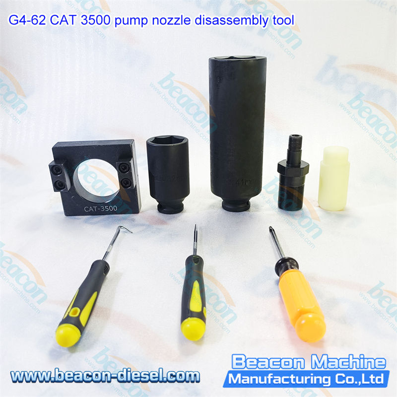 G4-62 CAT 3500 Pump Nozzle Disassembly Tool - complete tool set overview