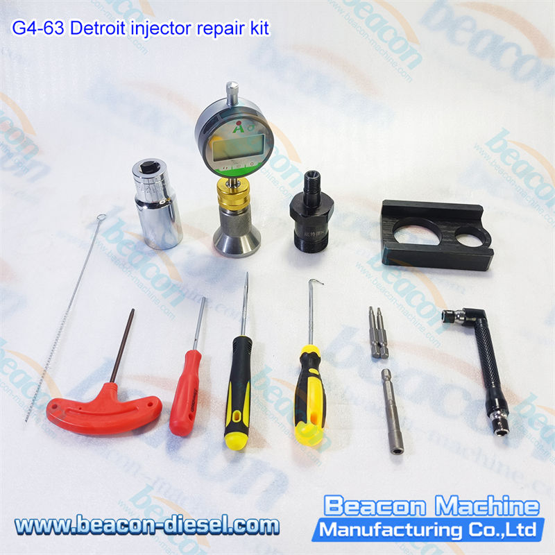 G4-63 Detroit Injector Repair Kit - detail view of kit components