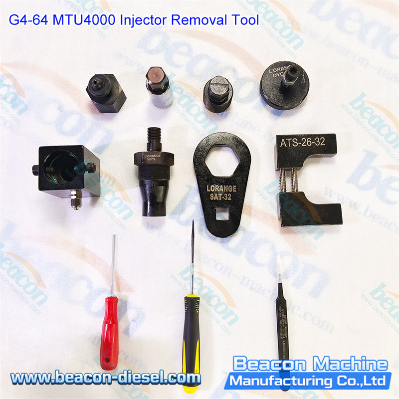 G4-64 MTU 4000 Injector Removal Tool - complete tool overview