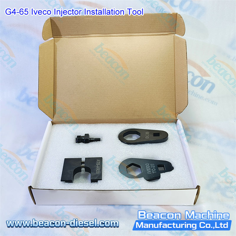 G4-65 Iveco Injector Installation Tool - detail view of tool construction