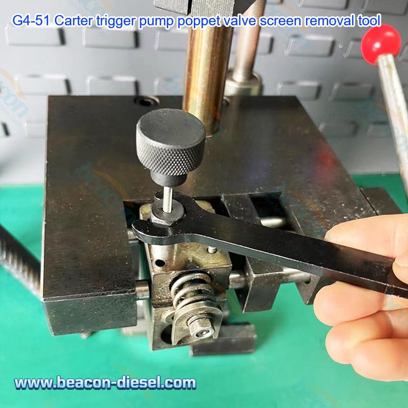 G4-51 Carter Pump Lift Valve Screen Removal Tool - Pump View