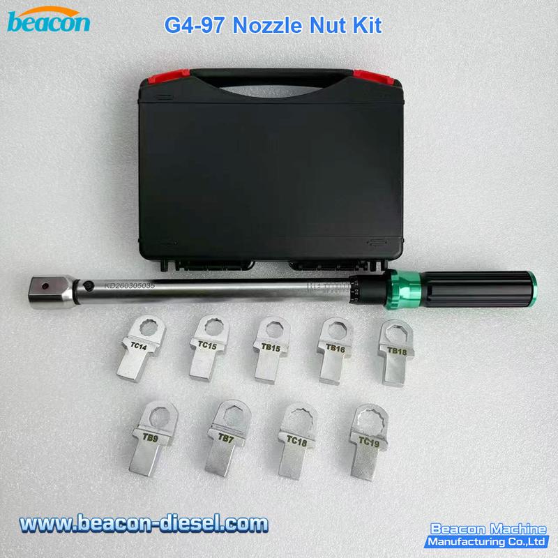 G4-97 Injector Nozzle Cap Nut Socket Set - Bosch Delphi Denso Diesel Injector Service Tool