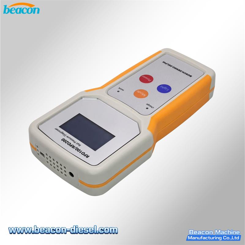 RPD200 Rail Pressure Tester - Main Unit Display