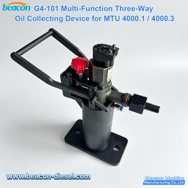 G4-101 MTU 4000.3/4000.1 Multi-Function 3-Way Oil Collection Device - MTU 4000 Series Diesel Injector Service Tool