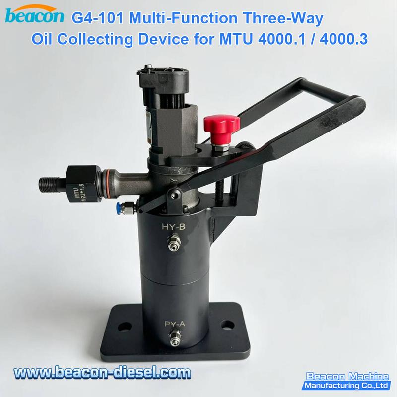 G4-101 MTU 4000.3/4000.1 Multi-Function 3-Way Oil Collection Device - MTU 4000 Series Diesel Injector Service Tool