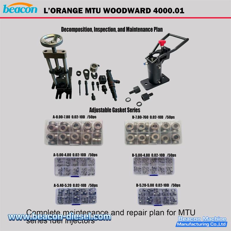 G4-102 MTU 4000.3/4000.1 Service Tool Kit - MTU 4000 Series Diesel Injector Service Tool