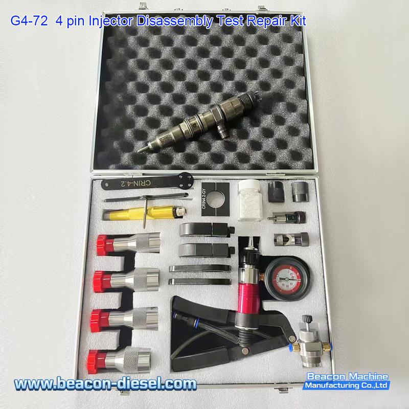 G4-72 Bosch 4-Pin Injector Service Tool Kit - Complete Set Overview