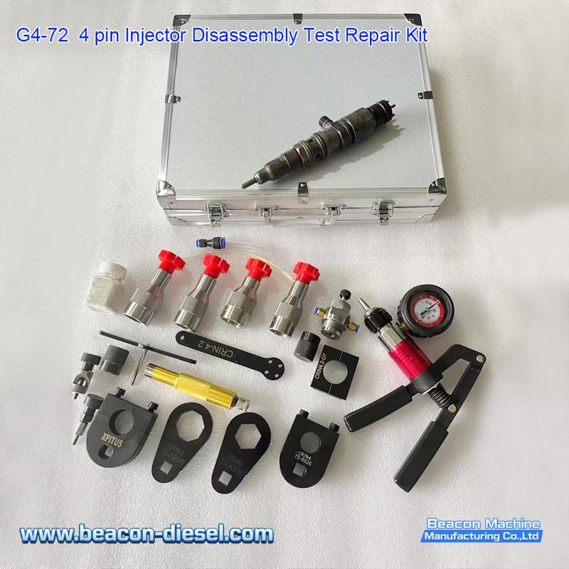 G4-72 Bosch 4-Pin Injector Tool Kit - Disassembly and Testing Components
