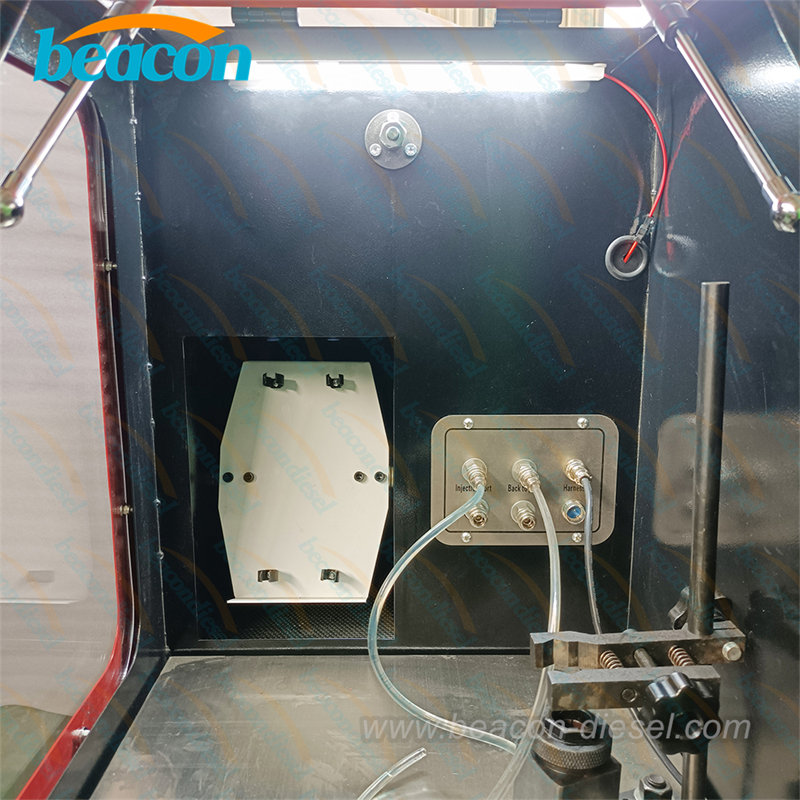 EPS208S Test Bench working area