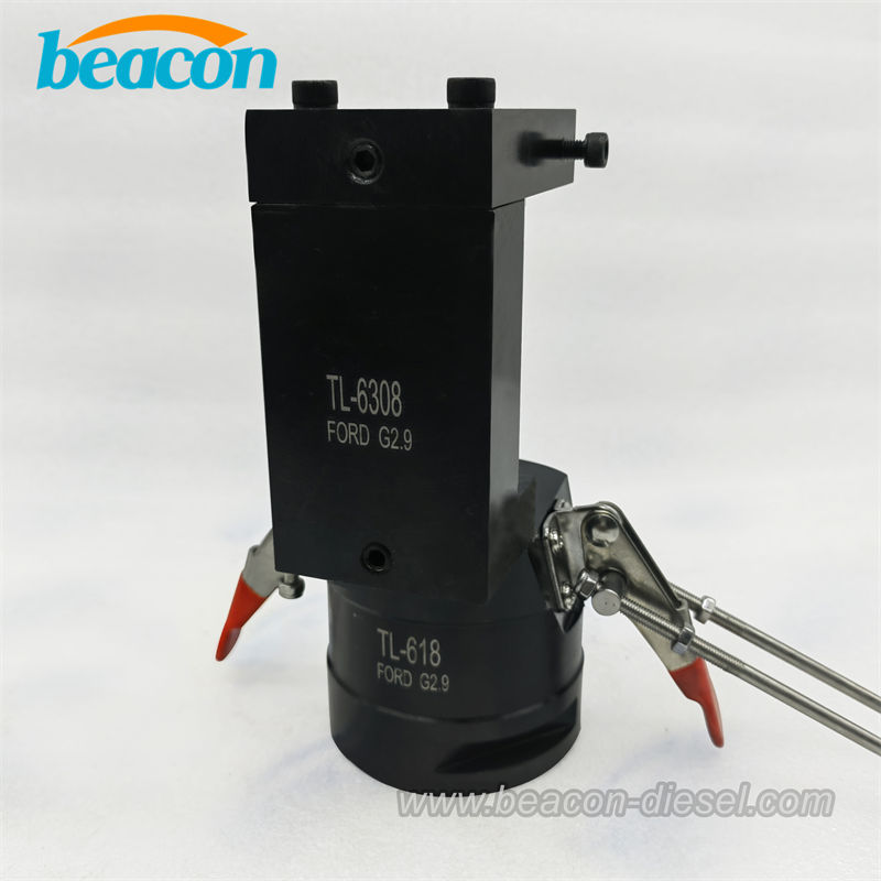 Beacon HEUI Injector Test Bench Mounting Adapters and Clamps for CAT C7 C9 and 3126B