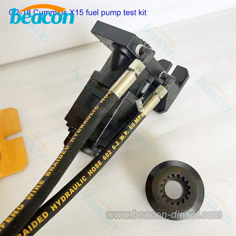 Integrated fixture adapter for X15 fuel pump testing