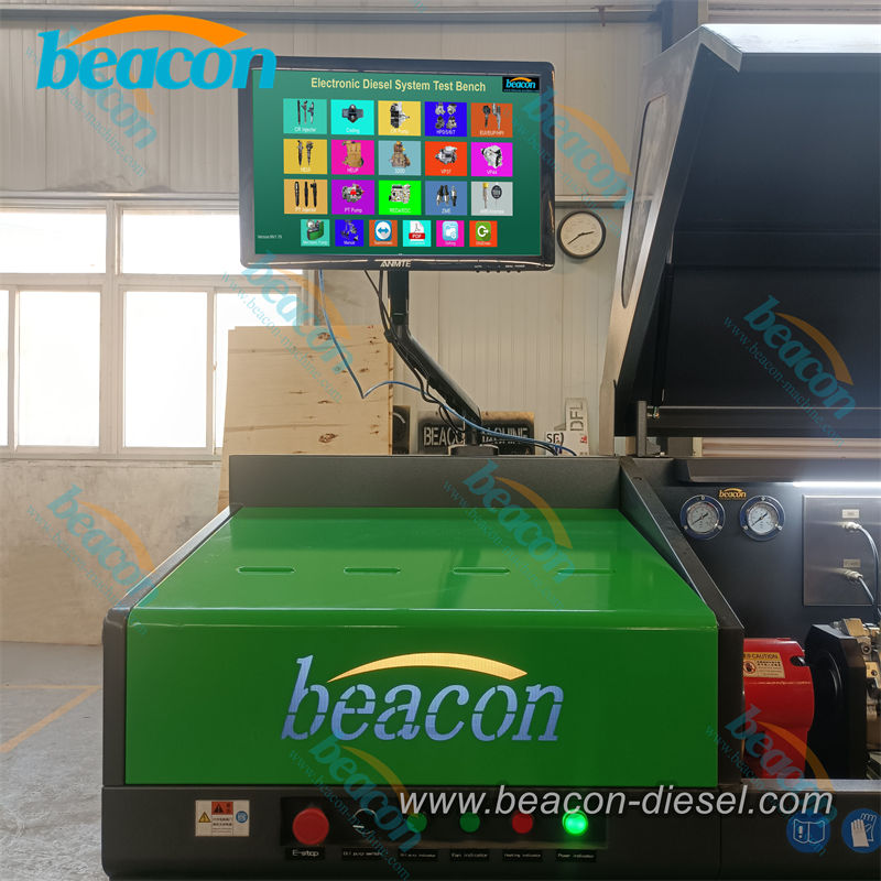 CR707 control screen and workspace