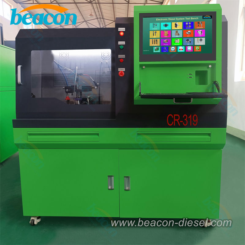 CR319 common rail injector test bench front view
