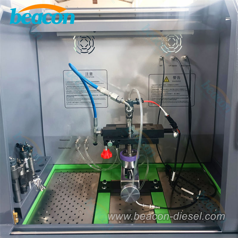 working area of CR319 common rail injector test bench