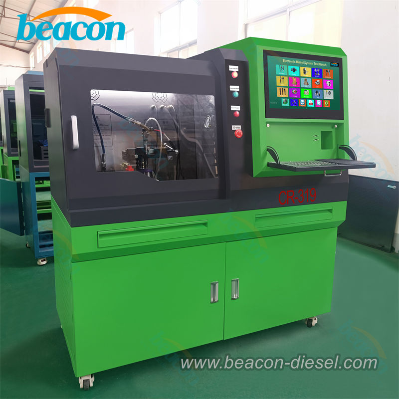 CR319 common rail injector test bench front view