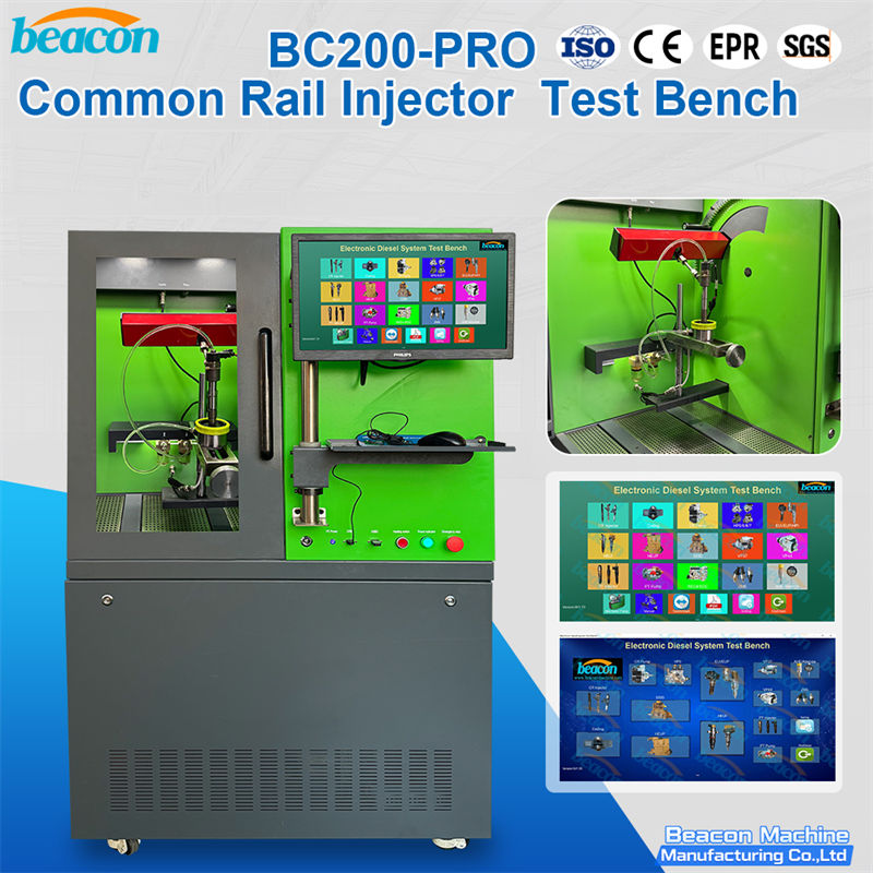 Beacon BC200-PRO diesel injector test bench front view