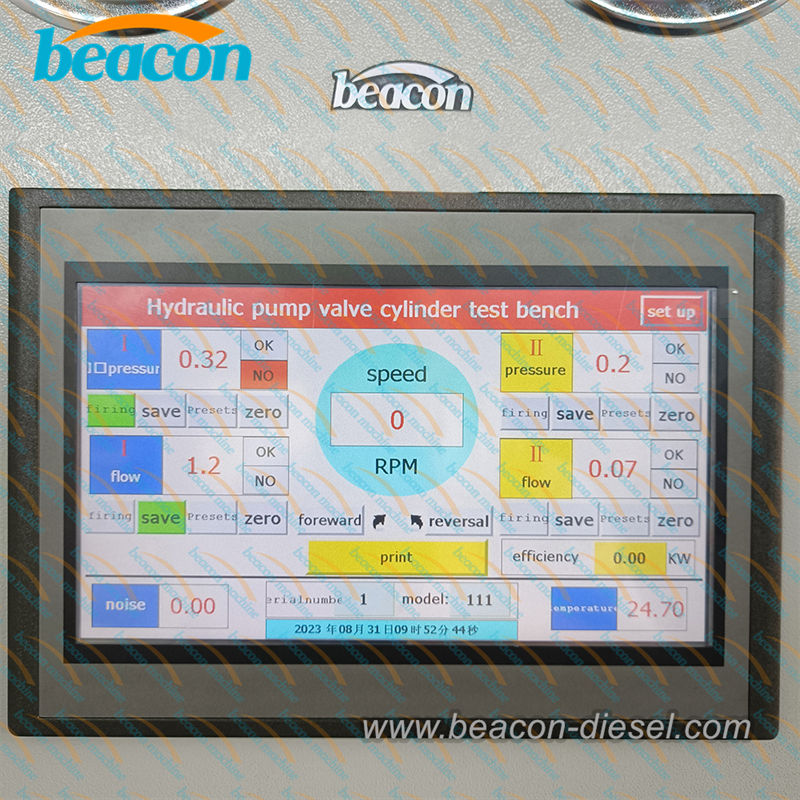 55KW electric motor drive system for hydraulic testing