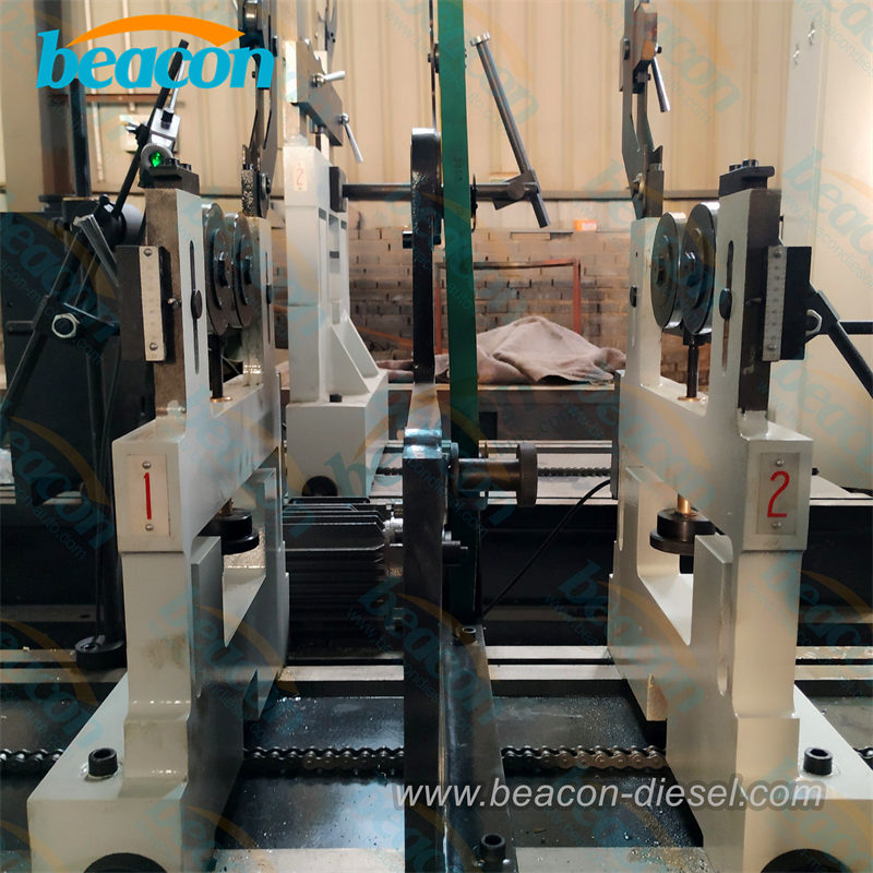 Horizontal hard support balancing machine