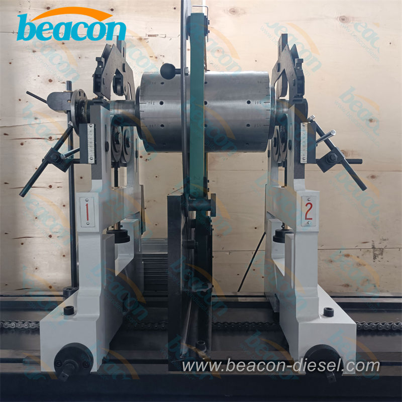 Horizontal hard support balancing machine